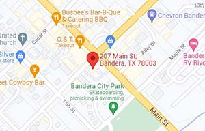 Bandera Location Map